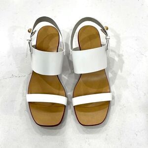 Rag & Bone City Heel Sandal In Bright White Size 7 NEW!